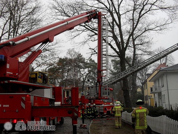 Teleskopmast im Einsatz