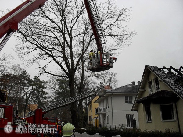 Teleskopmast im Einsatz