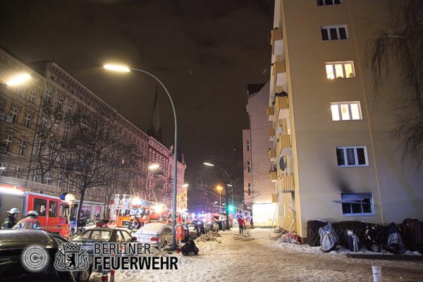 Fahrzeuge an der Einsatzstelle