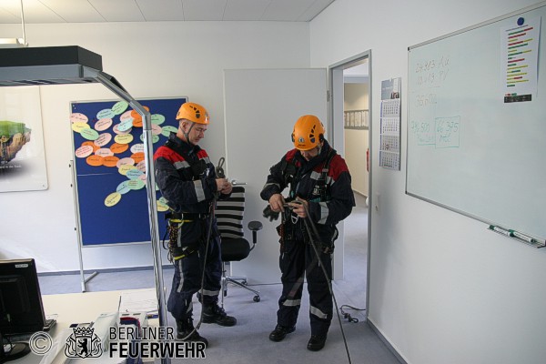 Vorbereitung der Rettung