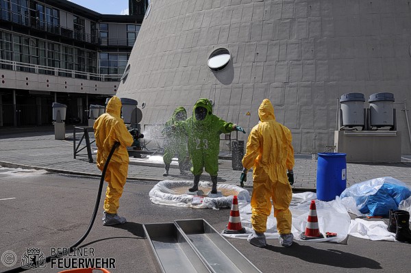 Dekontaminationsplatz