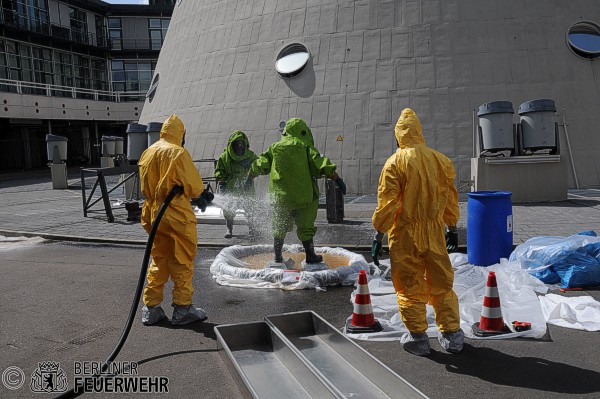 Dekontaminationsplatz