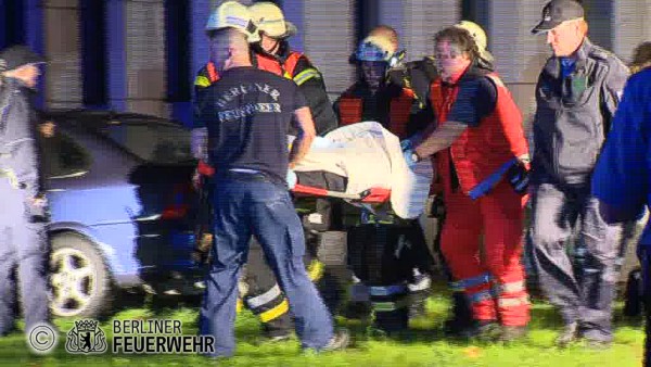 Transport einer Verletzten