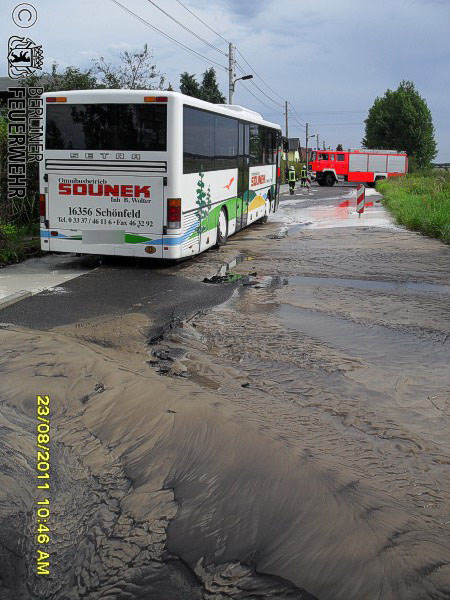 Betroffener Linienbus