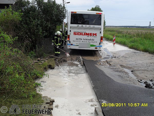 Betroffener Linienbus