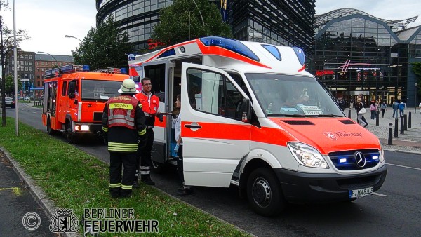 Rettungskräfte der Malteser