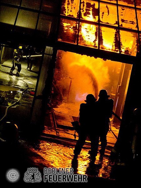 Einsatzkräfte an der Einsatzstelle