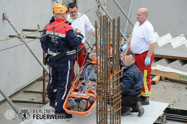 Rettung des Verletzten