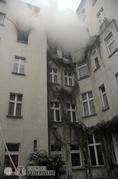 Betroffenes Wohnhaus