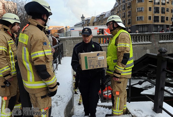 Abtransport in die Klinik