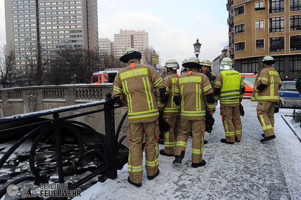 An der Einsatzstelle