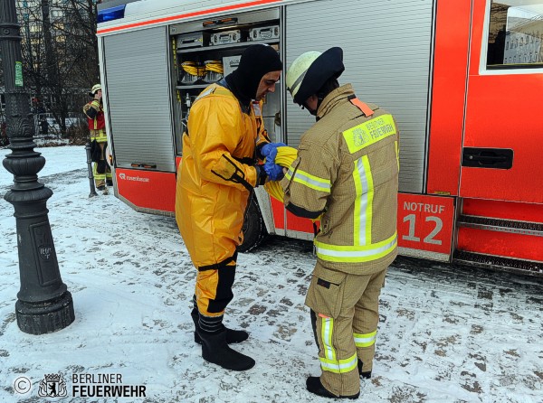 Rettung wird vorbereitet