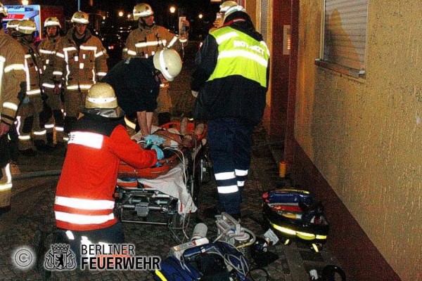 Medizinische Versorgung an der Einsatzstelle