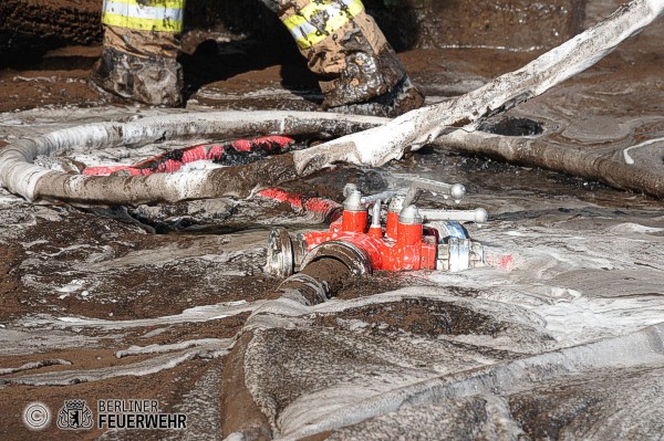 An der Einsatzstelle