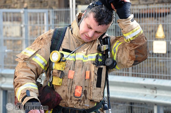 An der Einsatzstelle