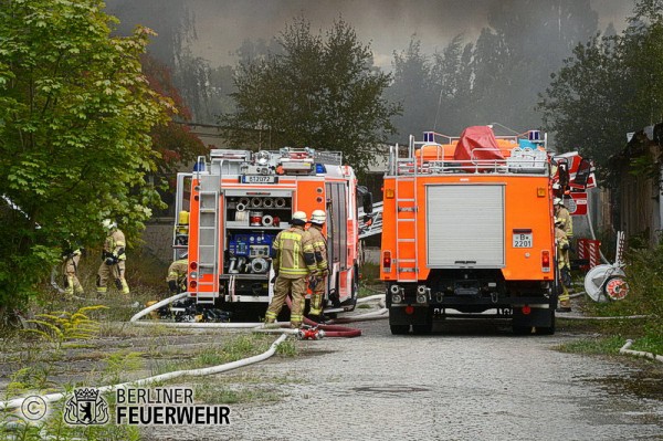 An der Einsatzstelle