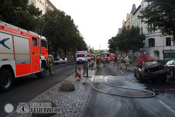 An der Einsatzstelle