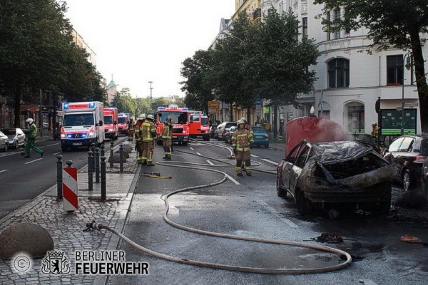 An der Einsatzstelle