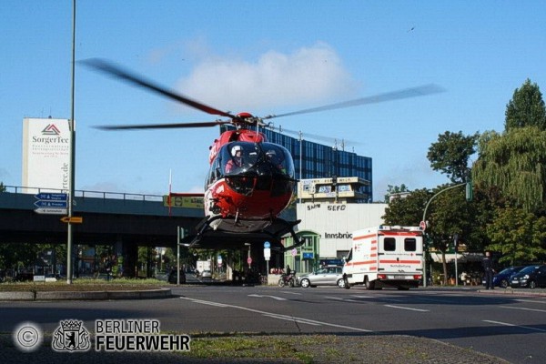 An der Einsatzstelle