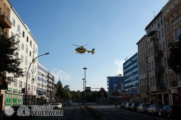 An der Einsatzstelle