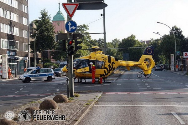 An der Einsatzstelle