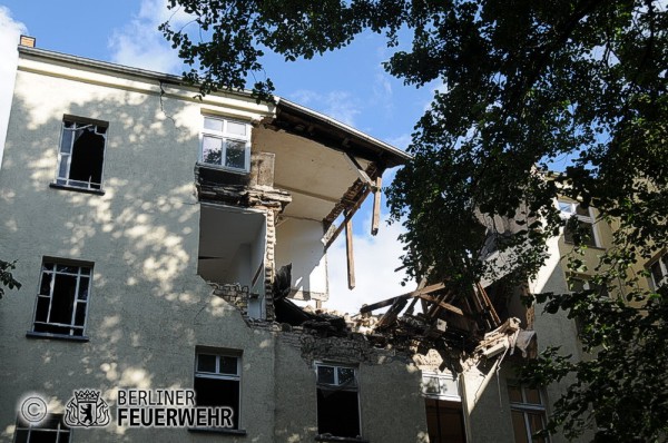 Betroffenes Wohnhaus