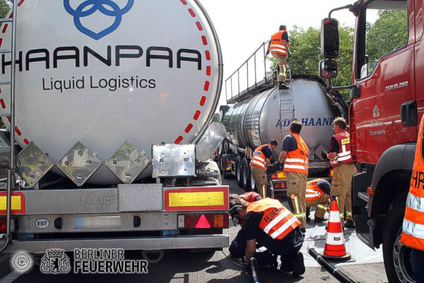 An der Einsatzstelle