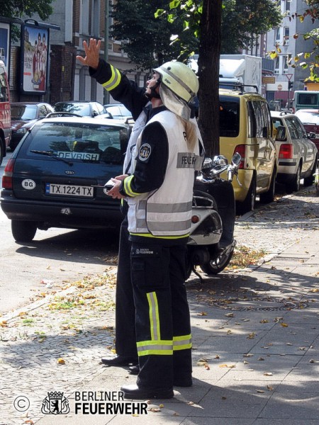 Pressedienst der Feuerwehr