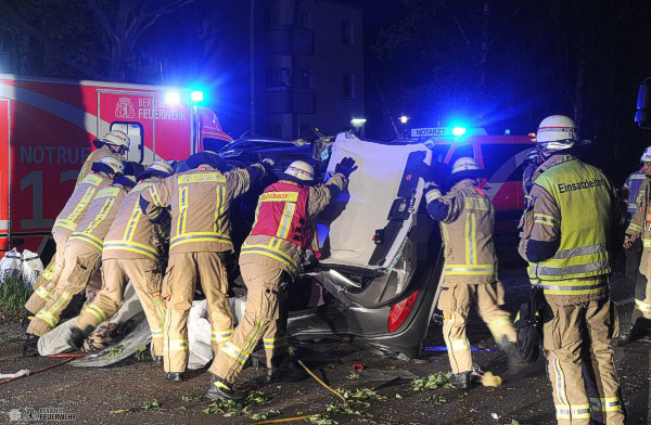 Schwerer Verkehrsunfall