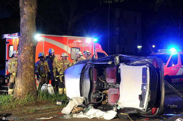 Schwerer Verkehrsunfall