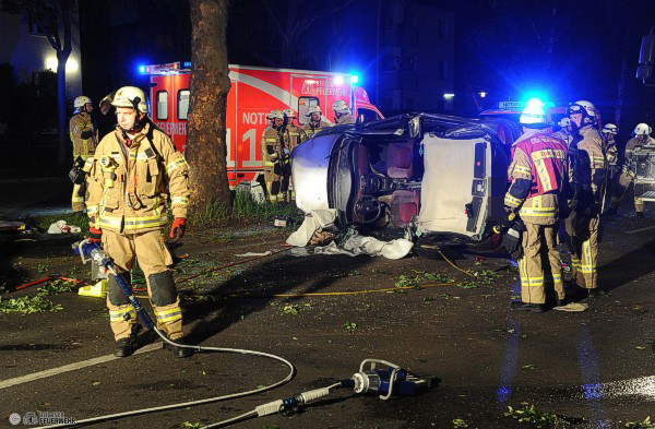 Schwerer Verkehrsunfall