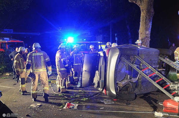 Schwerer Verkehrsunfall