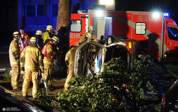 Schwerer Verkehrsunfall