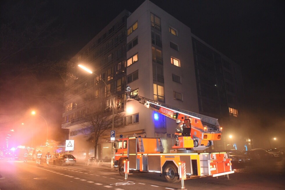 Starke Rauchentwicklung