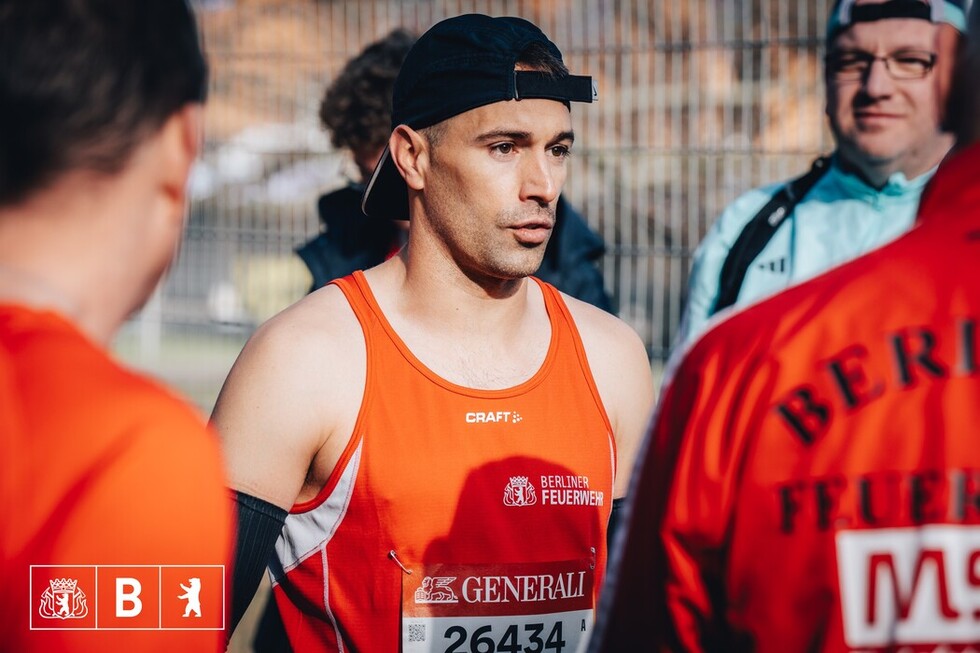 Berliner Halbmarathon – Die Berliner Feuerwehr mittendrin