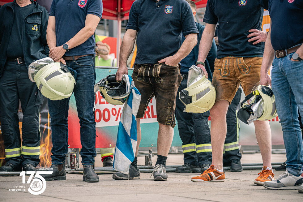 14. Berlin Firefighter Stairrun im 175. Jubiläumsjahr der Berliner Feuerwehr