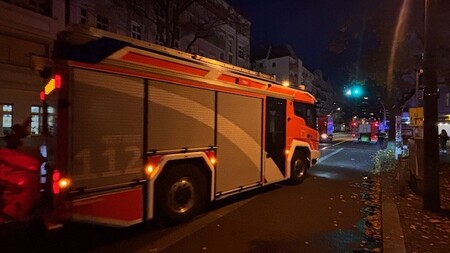 E-LHF an der Einsatzstelle