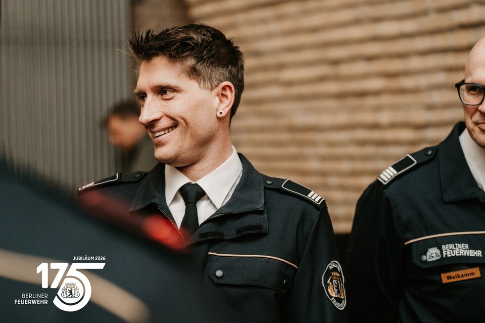 Auszeichnung für sportliche Spitzenleistungen bei der Berliner Feuerwehr