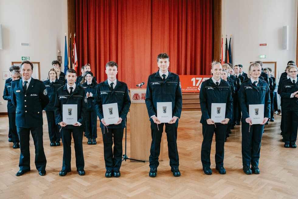 Ernennungen und Beförderungen bei der Berliner Feuerwehr