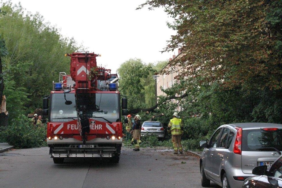 Einsatz für den Kranwagen