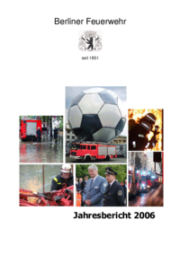 Dokument Jahresbericht 2006 Abbildung der Titelseite
