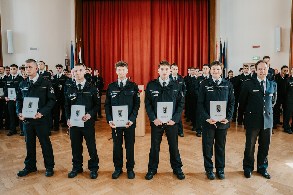 Ernennungen und Beförderungen bei der Berliner Feuerwehr