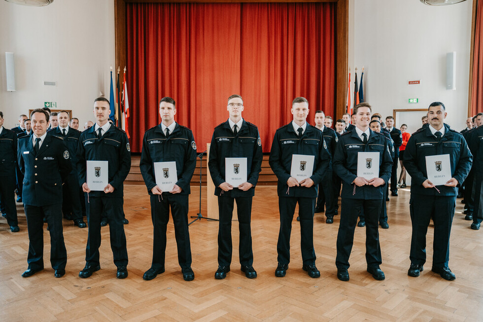 Ernennungen und Beförderungen bei der Berliner Feuerwehr