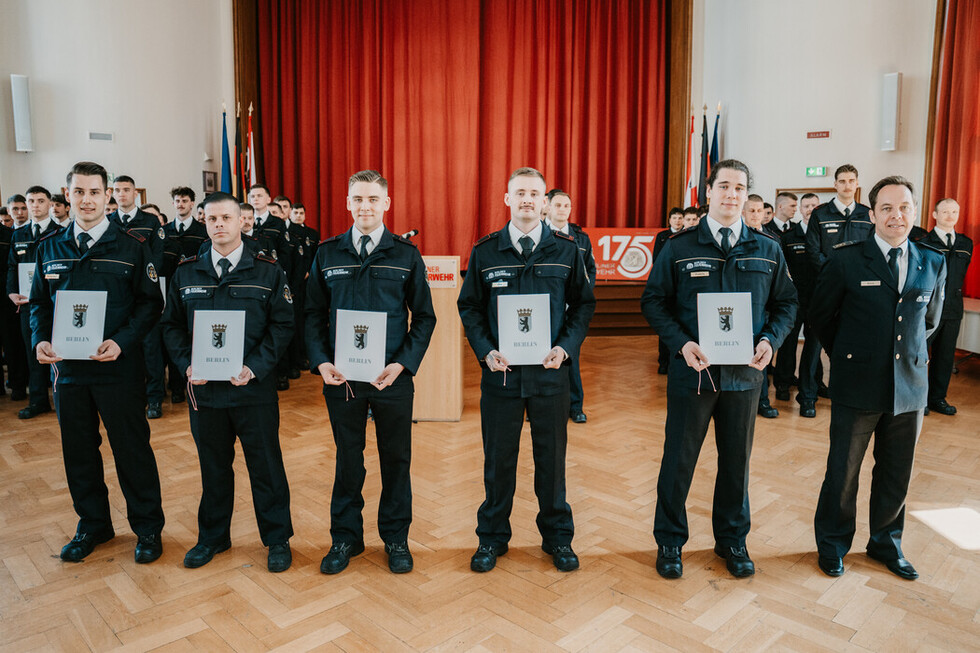 Ernennungen und Beförderungen bei der Berliner Feuerwehr