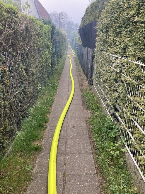 Wasserversogung über lange Wegstrecken