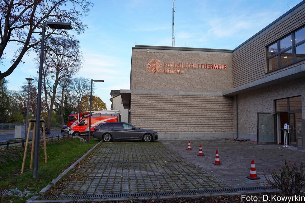 Neues Wachgebäude der Freiwilligen Feuerwehr Grünau