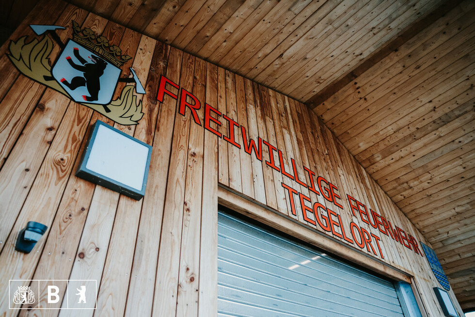Feierliche Einweihung der neuen Feuerwache der Freiwilligen Feuerwehr Tegelort