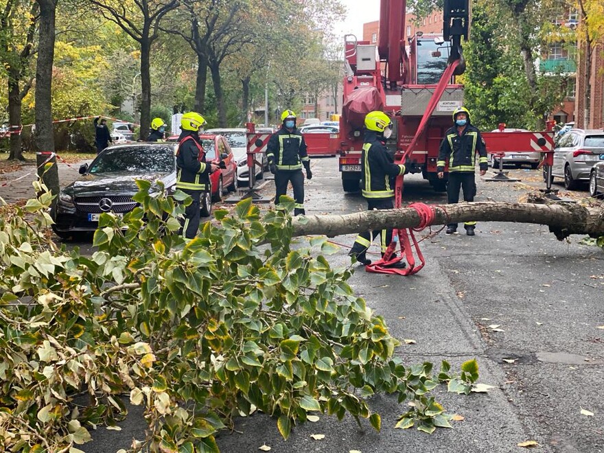 Einsatzstelle Alte Jakobstraße in Kreuzberg