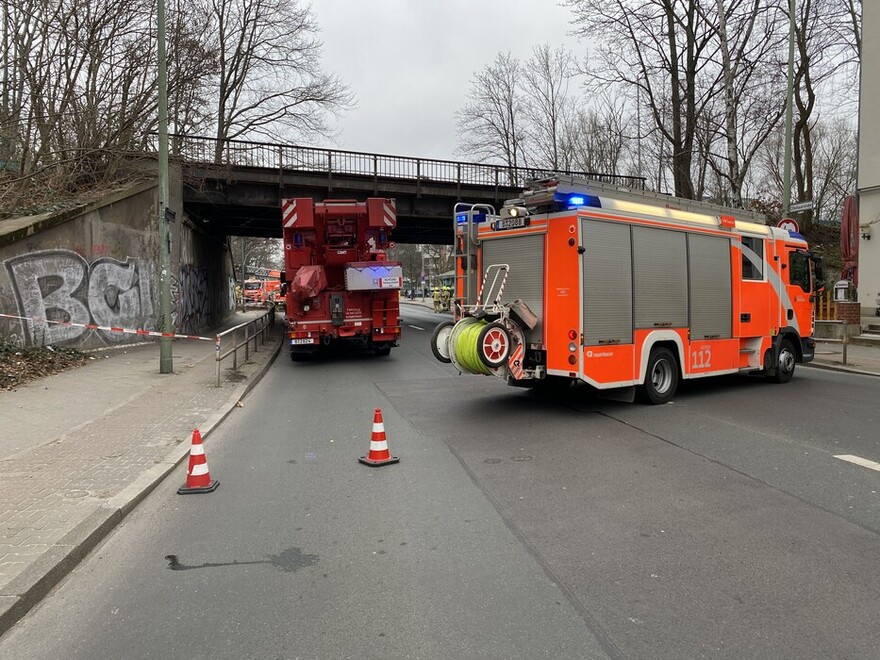 Zweite Straßensperrung nach der Polizei