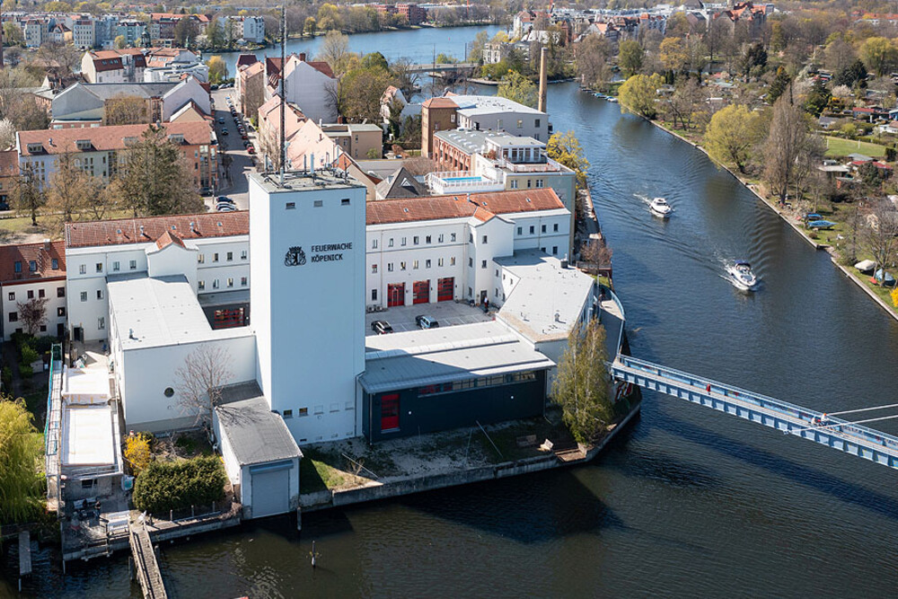 Luftbild Feuerwache Köpenick